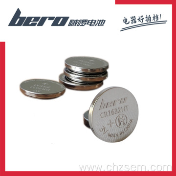 Lithium button battery small implantable medical